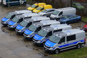 symboliczne otwarcie siedziby we Włocławku policjantów III kompanii Oddziału Prewencji Policji w Bydgoszczy