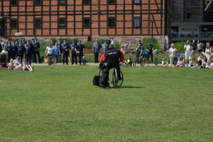 policyjny piknik na Wyspie Młyńskiej