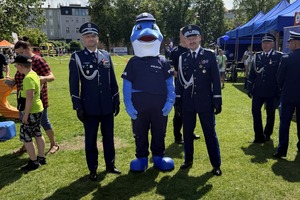 policyjny piknik na Wyspie Młyńskiej