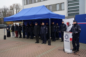 Uroczyste przekazanie pojazdów służbowych