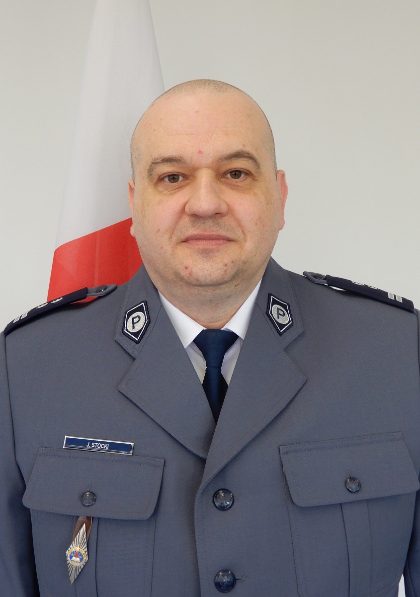 Zdjęcie Pierwszego Zastępcy Komendanta Miejskiego Policji we Włocławku 
