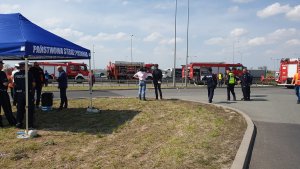 Ćwiczenia służb na włocławskim odcinku autostrady A-1