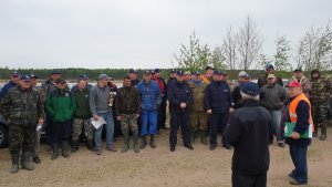 zawody wędkarskie o Puchar Komendanta Miejskiego Policji we Włocławku w ramach 100-lecia powołania Policji Państwowej