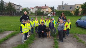 wycieczka dzieci z &amp;quot;zerówki&amp;quot; SP nr 5 we włocławskiej komendzie