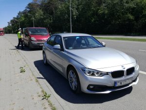 Kaskadowy pomiar prędkości działania policjantów ruchu drogowego z Inowrocławia, Radziejowa i Włocławka na drodze krajowej 62