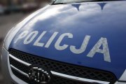 maska radiowozu z napisem POLICJA