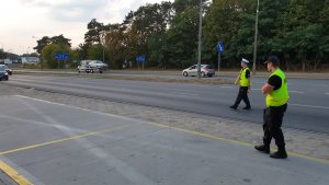 Kontrola realizowana przez policjantów