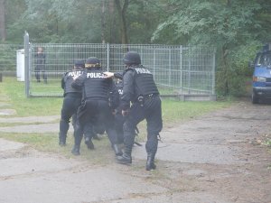 Ćwiczenia policjantów w czasie KOBRY 2019