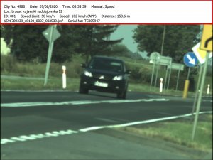 kierujący hondą w Brześciu Kujawskim, który przekroczył prędkość o 52 km/h