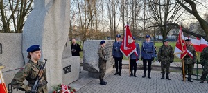 Uroczystości poświęcone Dniowi Pamięci Ofiarom Zbrodni Katyńskiej, które odbyły się 13 kwietnia we Włocławku