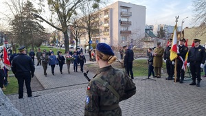 Uroczystości poświęcone Dniowi Pamięci Ofiarom Zbrodni Katyńskiej, które odbyły się 13 kwietnia we Włocławku