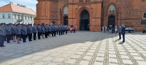 Uroczystości Święta Policji zgodnie z treścia komunikatu