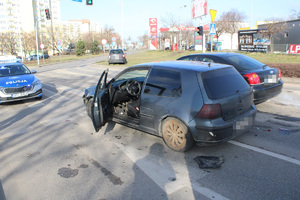 Czynności na miejscu kolizji drogowej