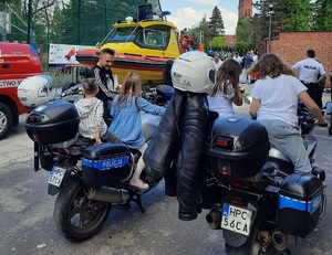 Policjanci podczas pikniku