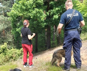 Policjanci podczas szkolenia