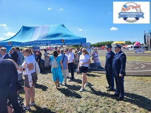 Policjanci podczas ŚWIĘTA POWIATU WŁOCŁAWSKIEGO