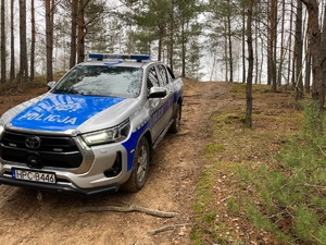 Patrole na terenach leśnych