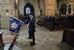 Policjanci podczas obchodów ŚWIĘTA POLICJI