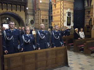 Policjanci podczas obchodów ŚWIĘTA POLICJI