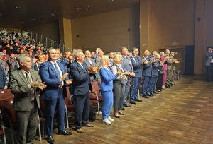 Policjanci podczas obchodów ŚWIĘTA POLICJI